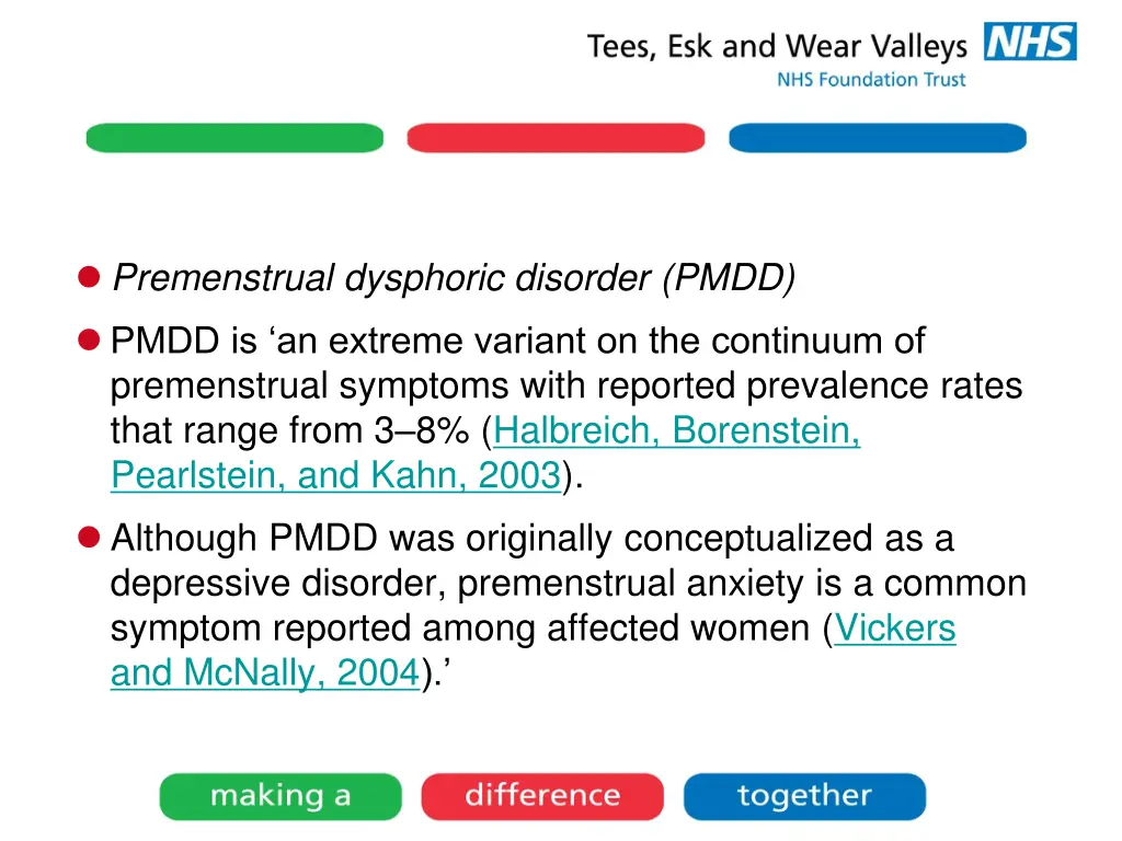 premenstrual dysphoric disorder pmdd
