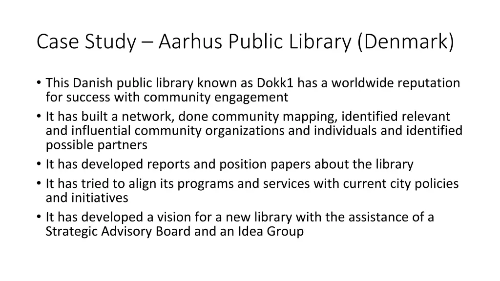 case study aarhus public library denmark