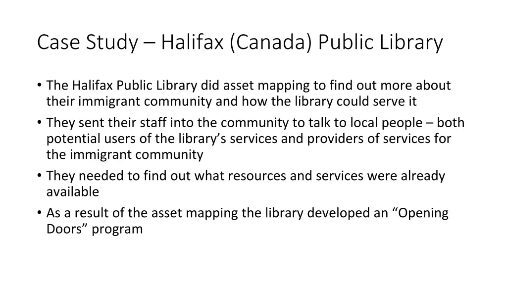 case study halifax canada public library