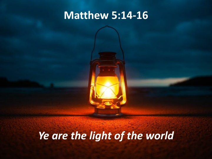 matthew 5 14 16
