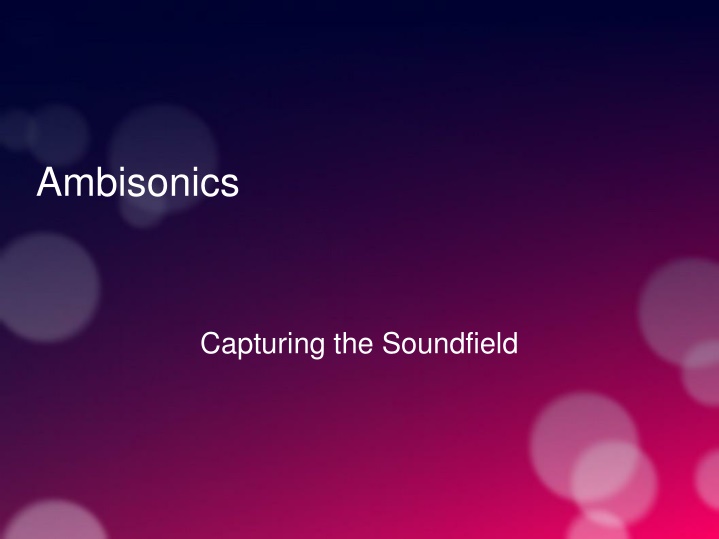 ambisonics