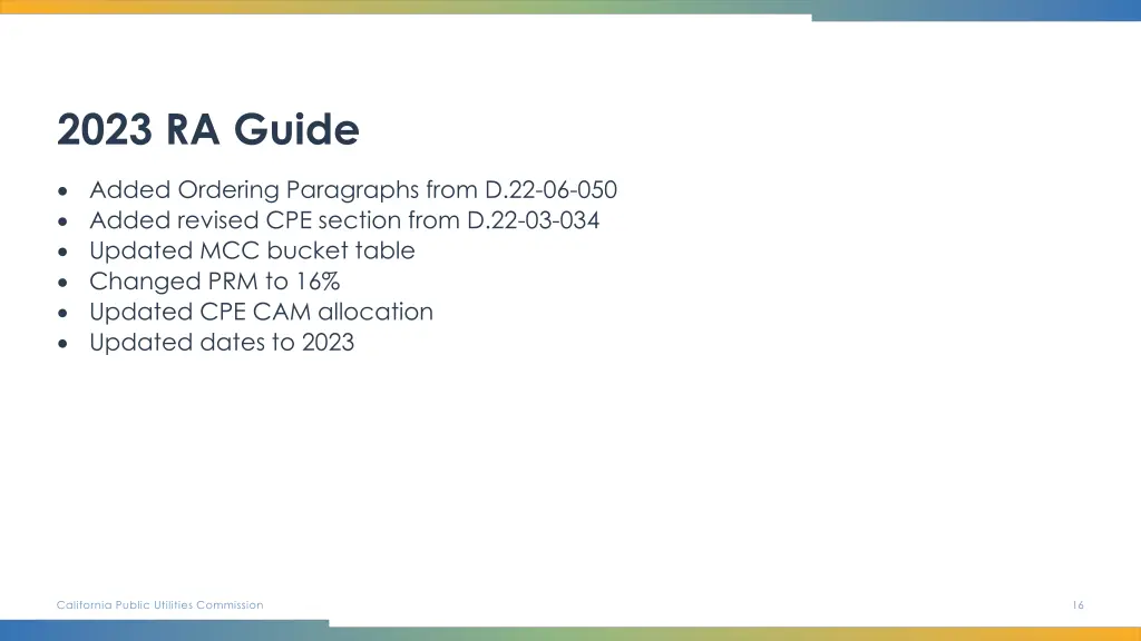 2023 ra guide