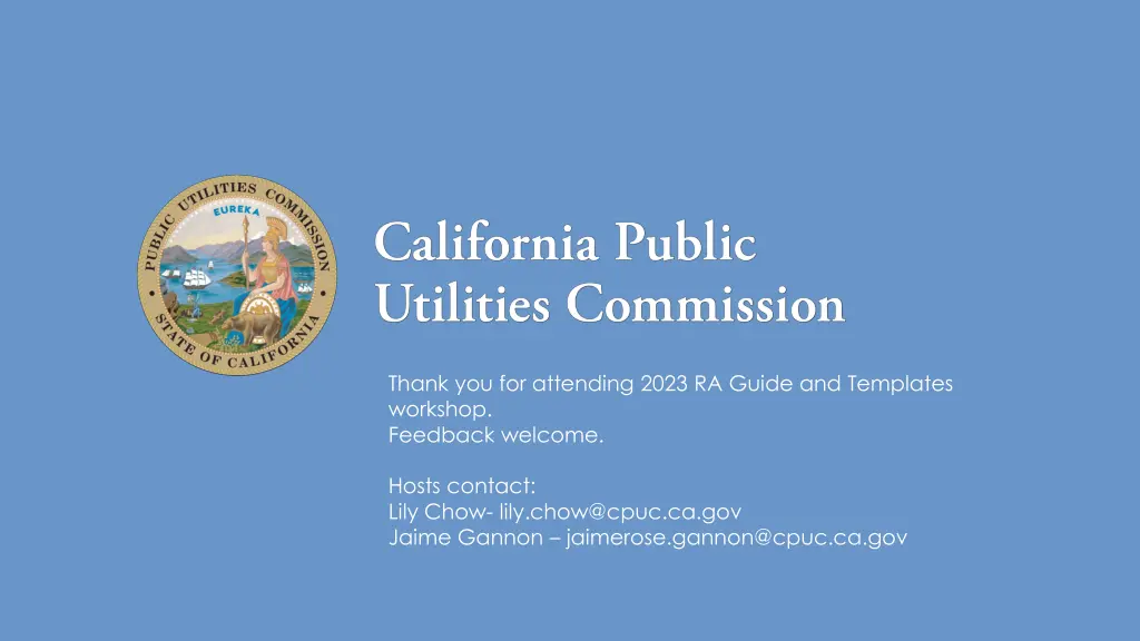 thank you for attending 2023 ra guide