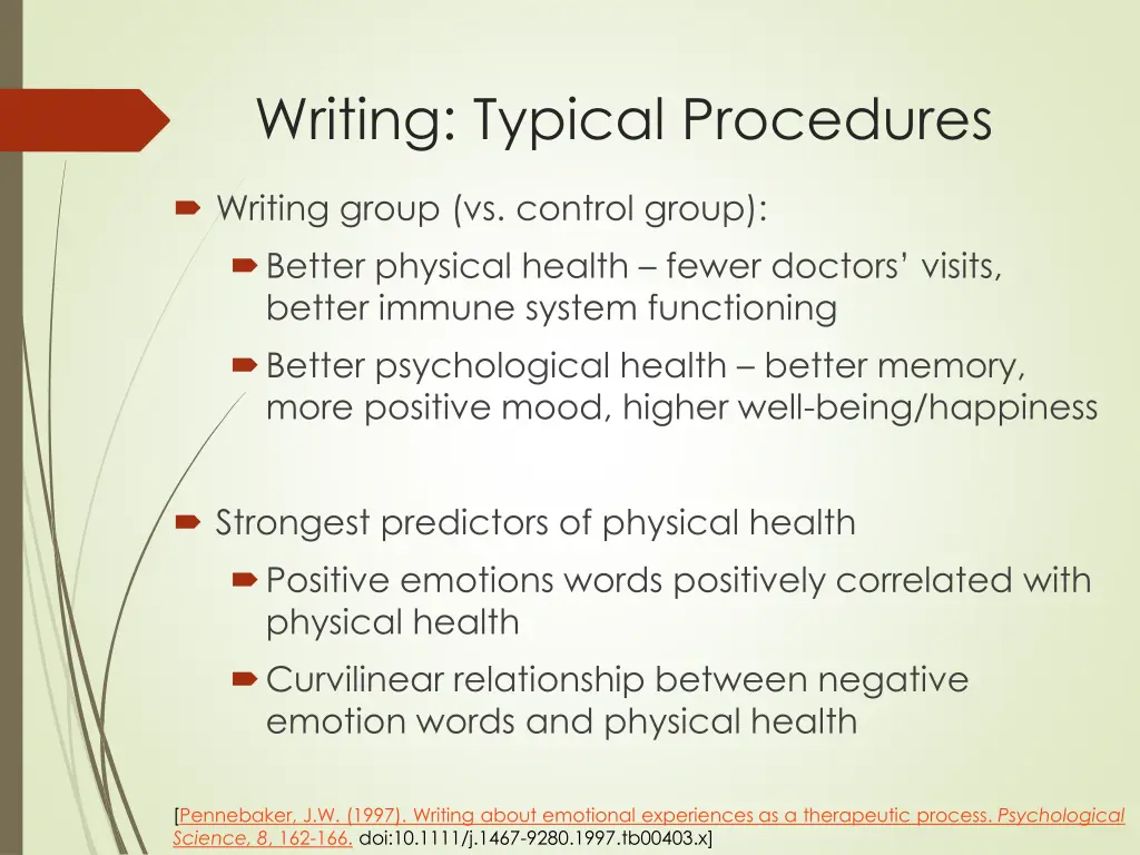 writing typical procedures 1