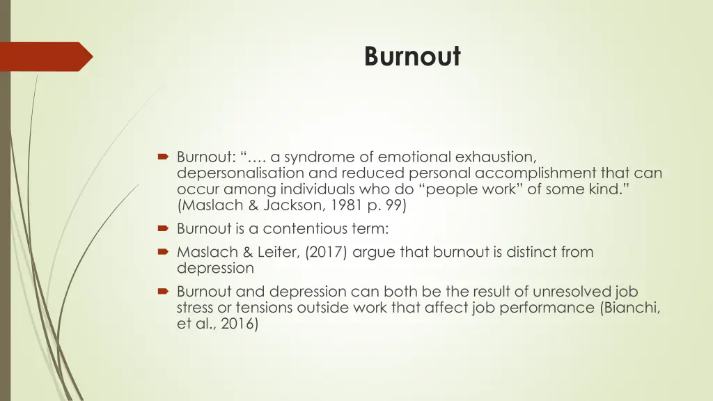 burnout