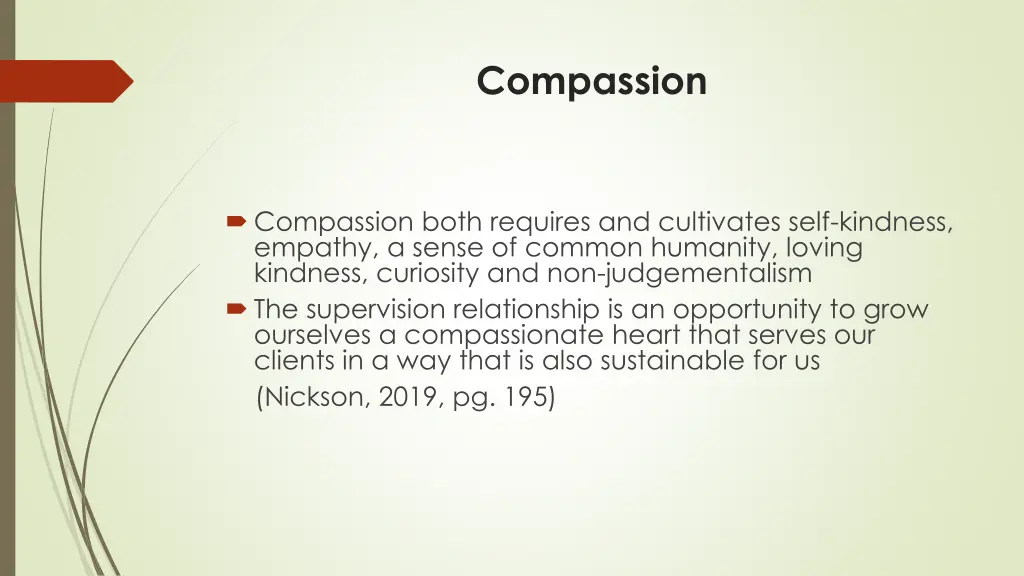 compassion