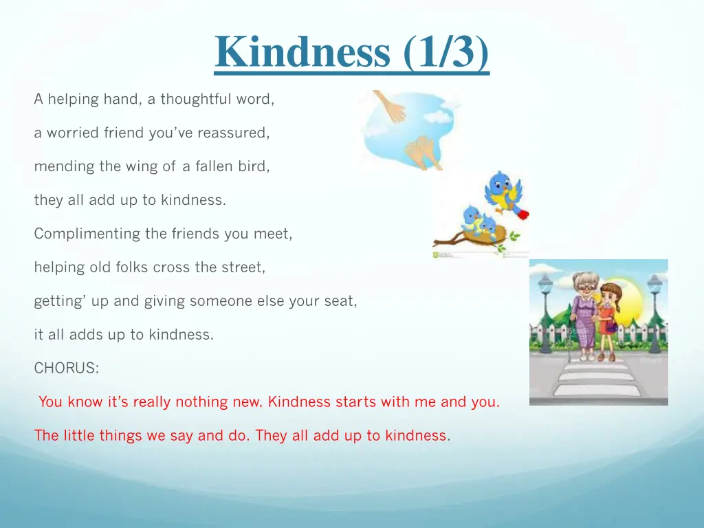kindness 1 3