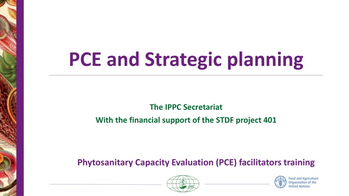 pce and strategic planning