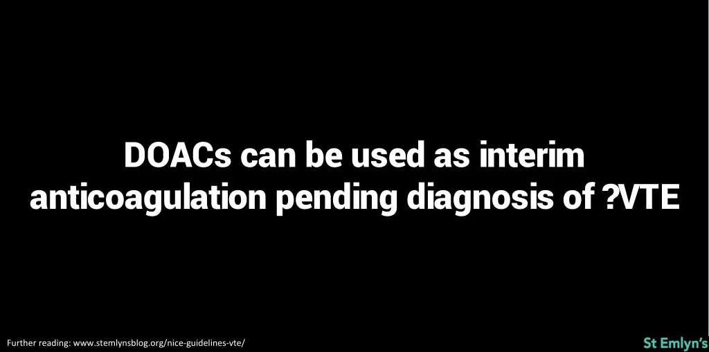 doacs can be used as interim anticoagulation