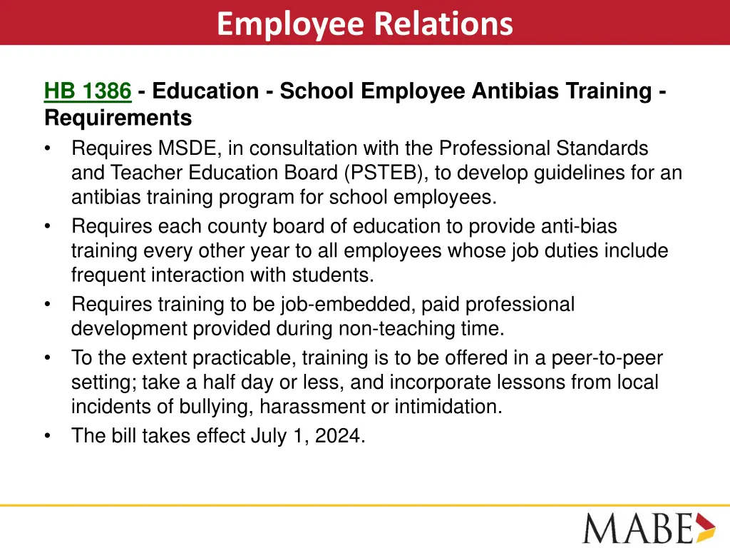 employee relations 5
