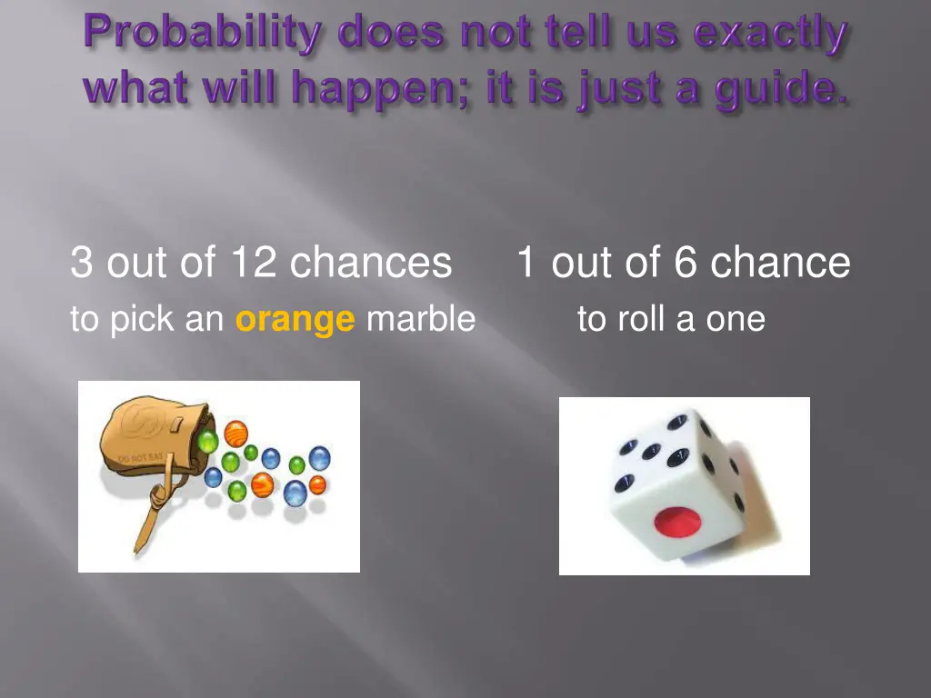 3 out of 12 chances 1 out of 6 chance to pick