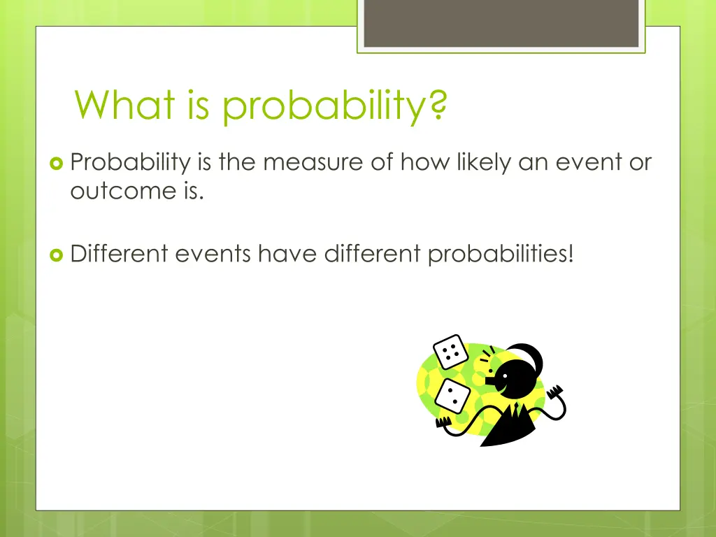 what is probability