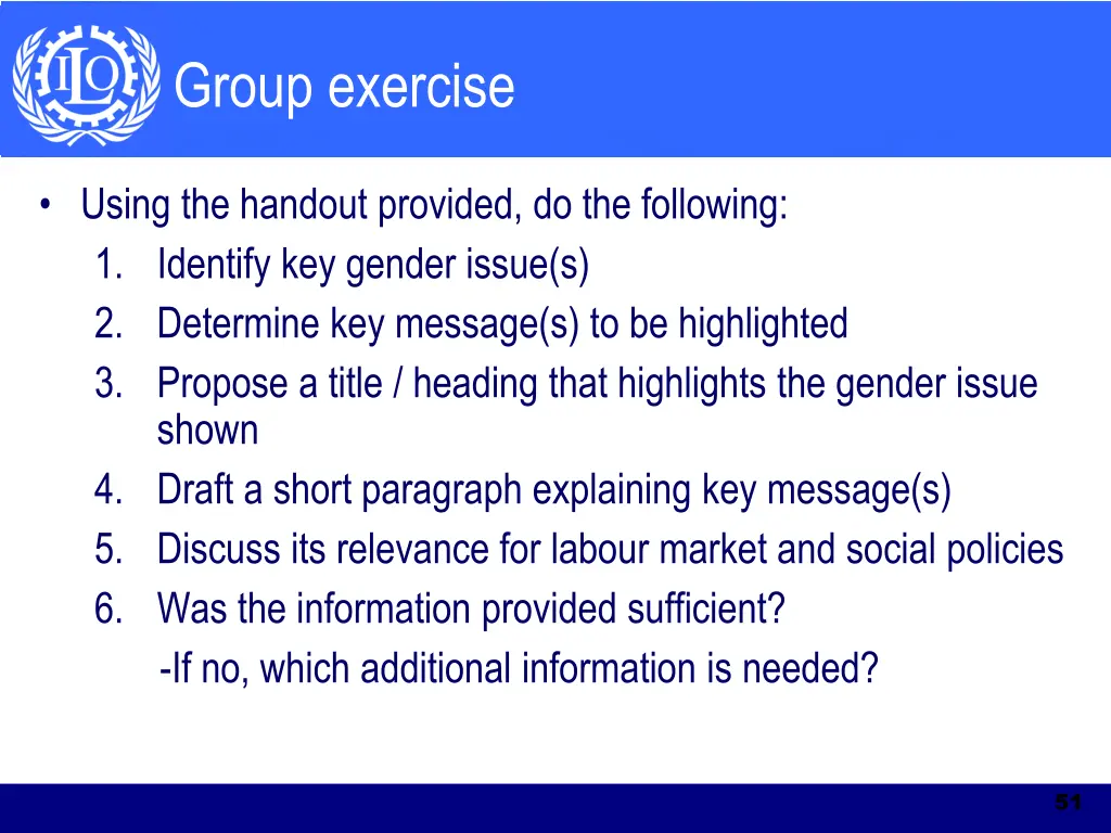 group exercise
