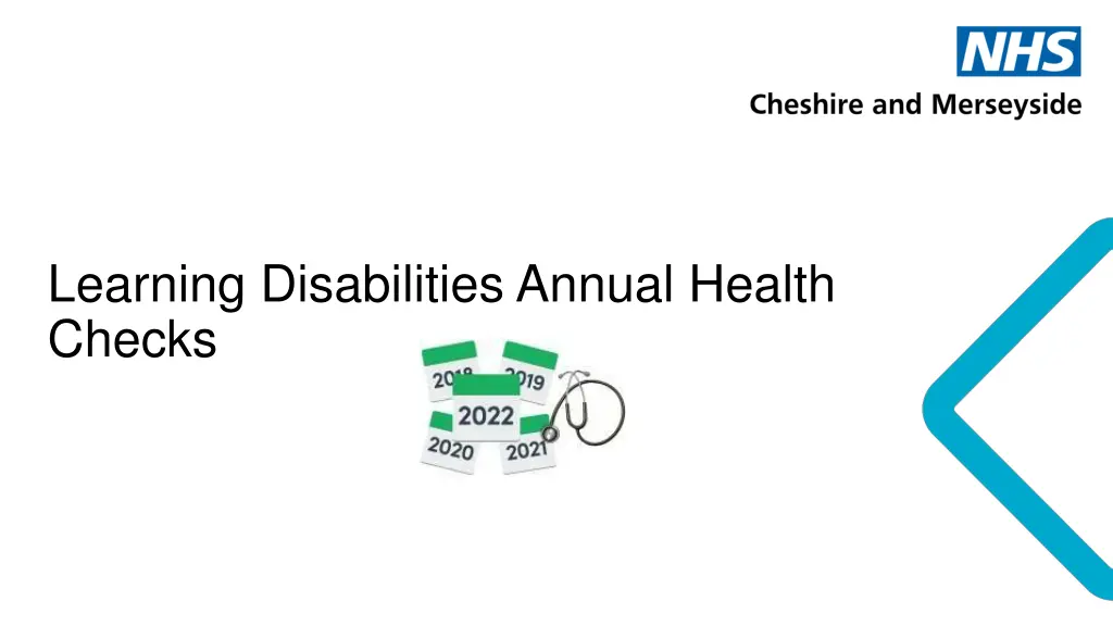learning disabilities annual health checks