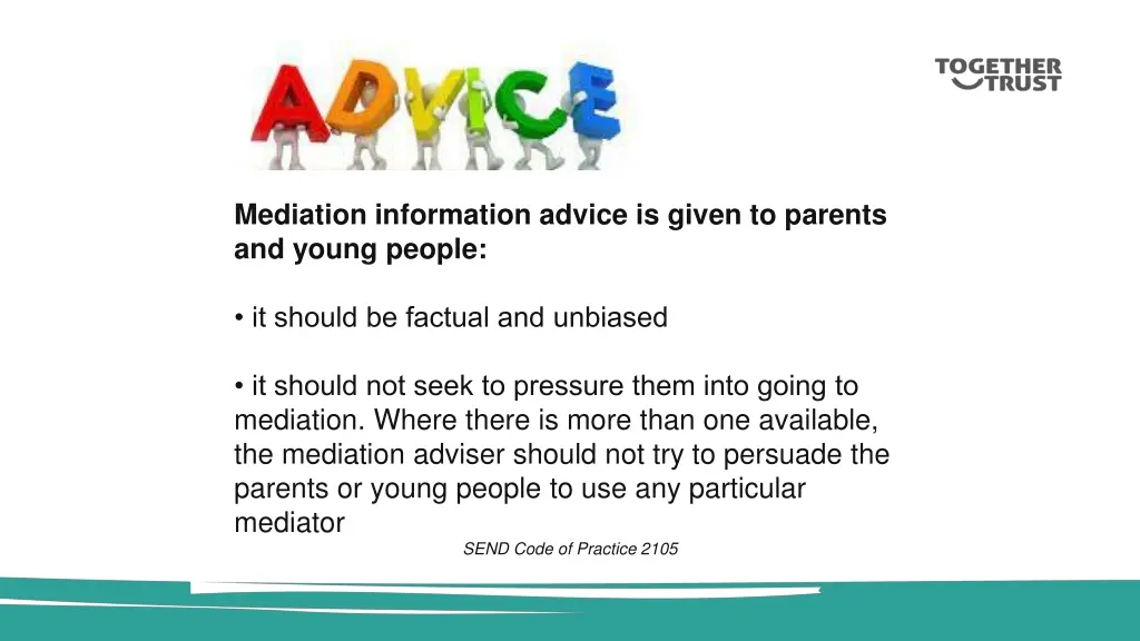 mediation information advice is given to parents