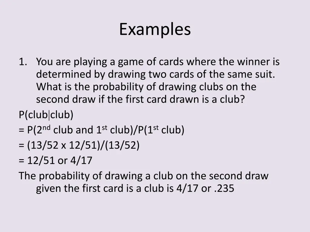 examples