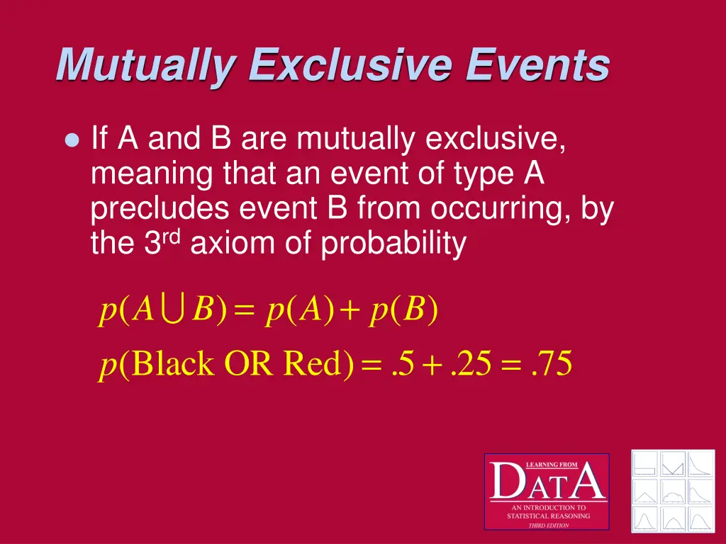 mutually exclusive events 2