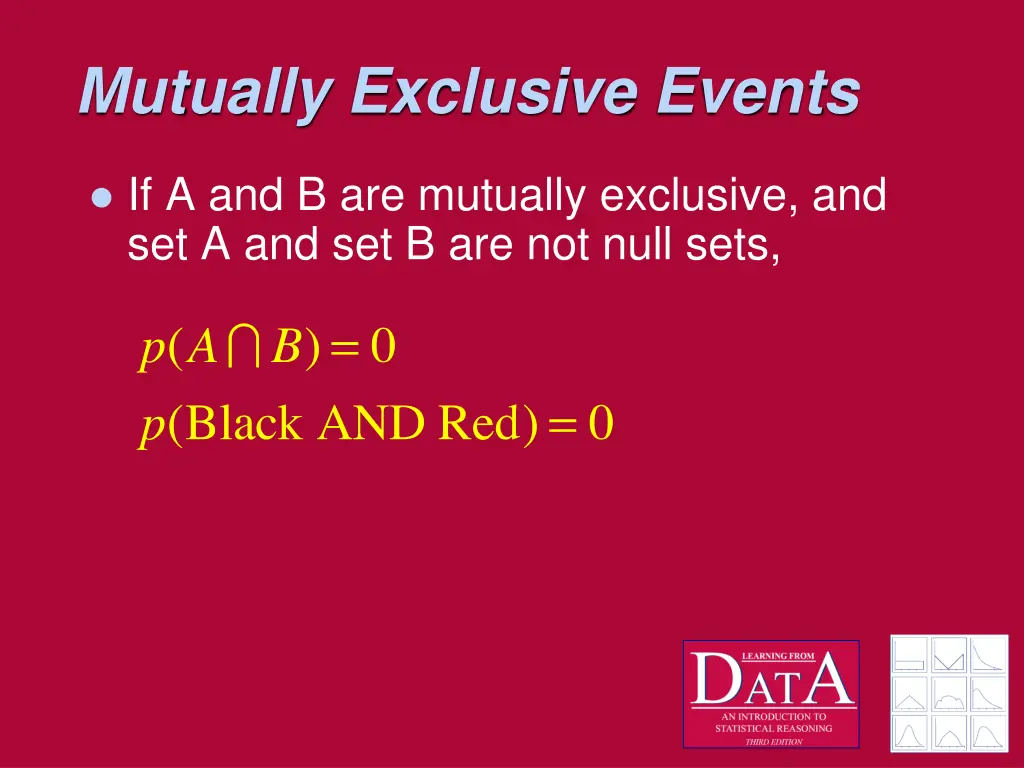 mutually exclusive events 3
