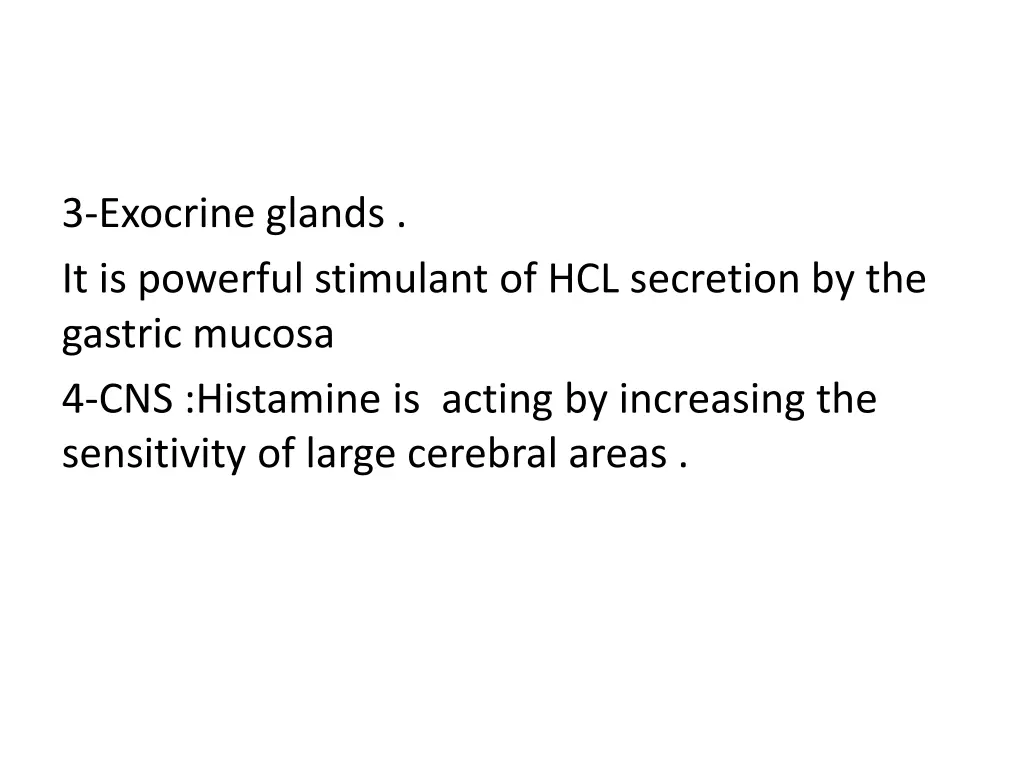 3 exocrine glands it is powerful stimulant