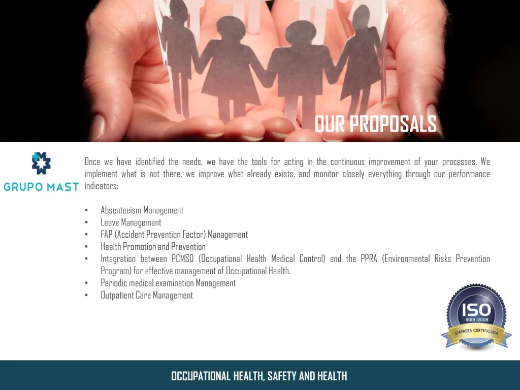our proposals