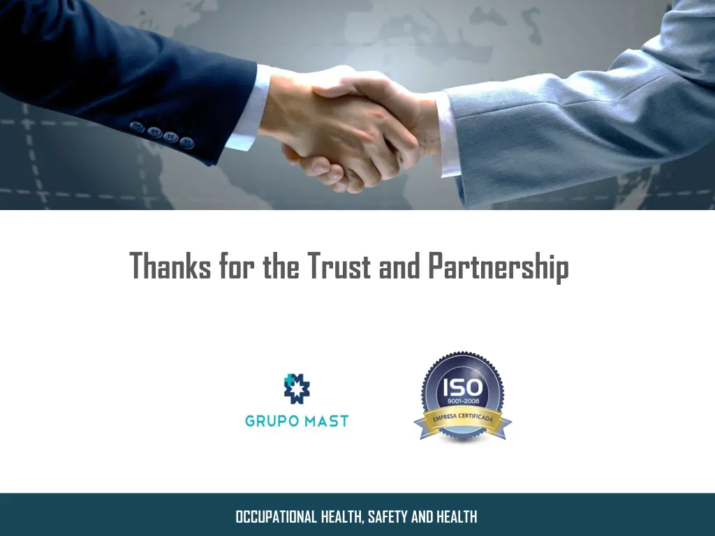 thanks for the trust and partnership