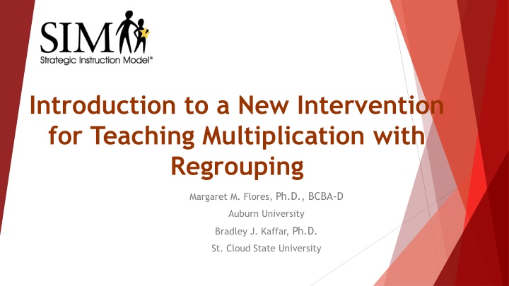 introduction to a new intervention for teaching