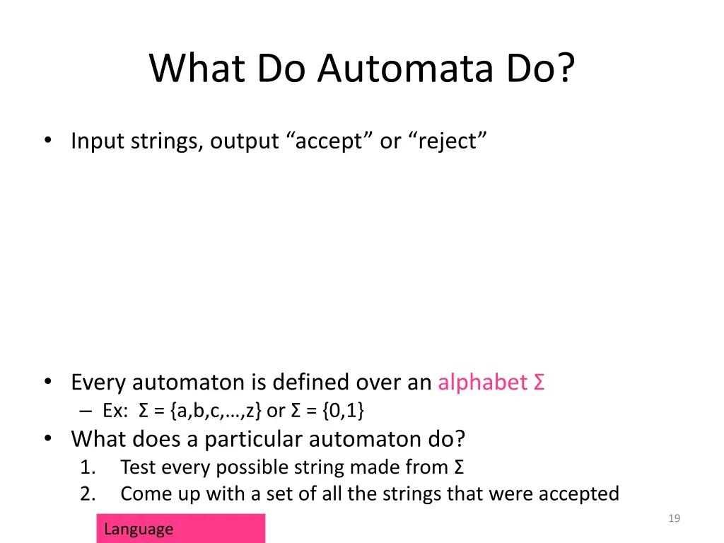what do automata do