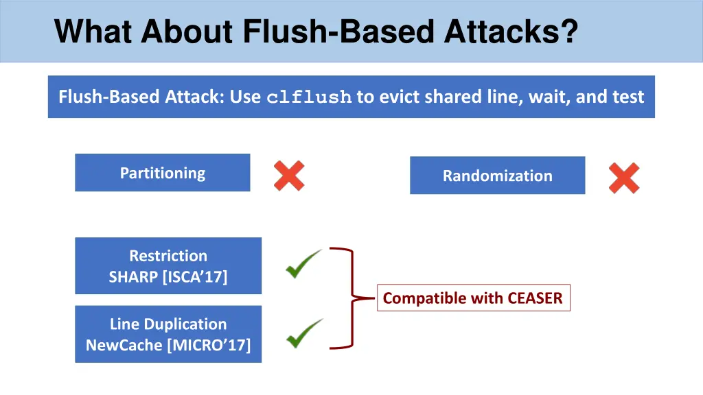 what about flush based attacks