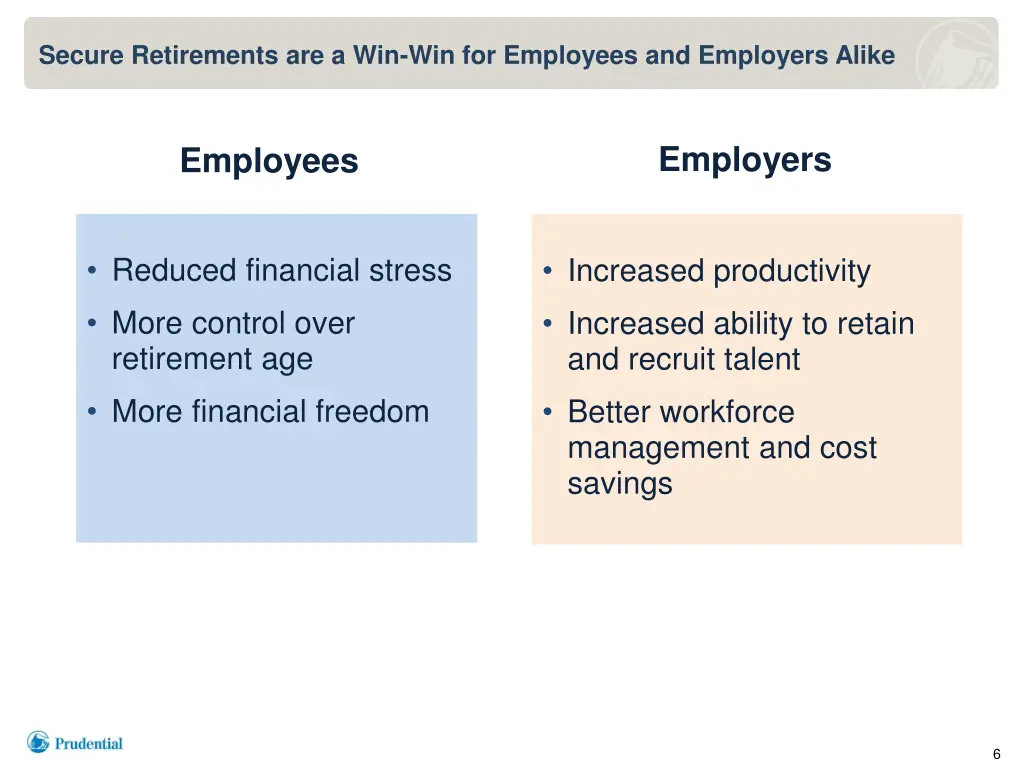 secure retirements are a win win for employees