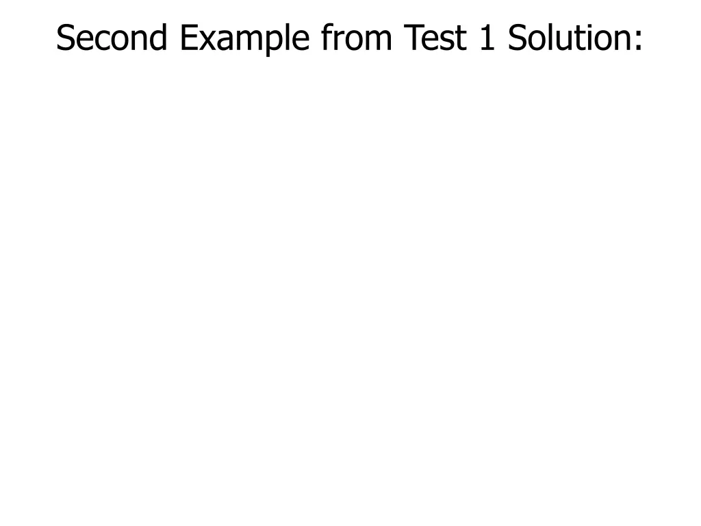 second example from test 1 solution