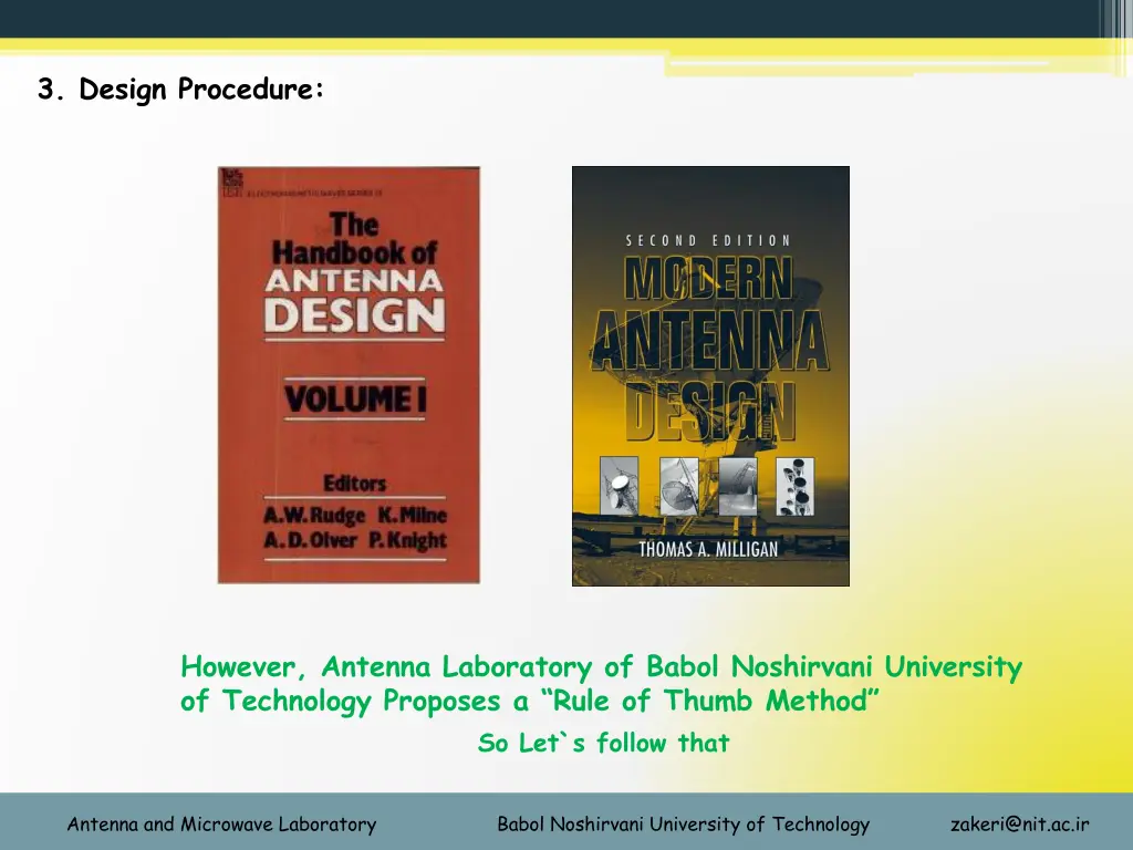 3 design procedure