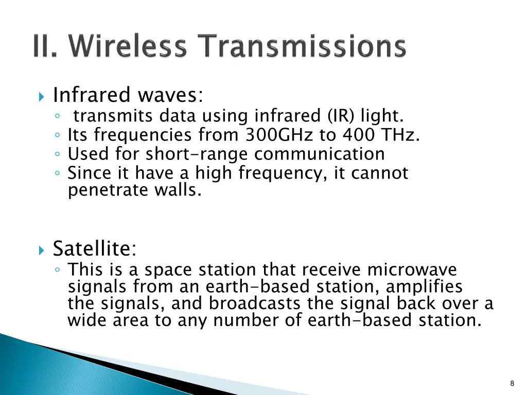 infrared waves transmits data using infrared