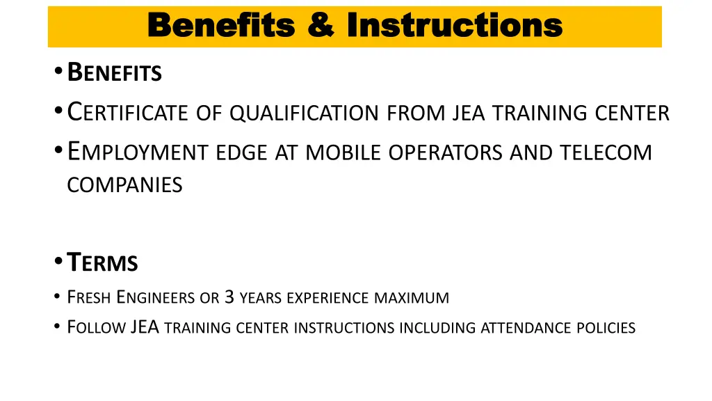 benefits instructions benefits instructions