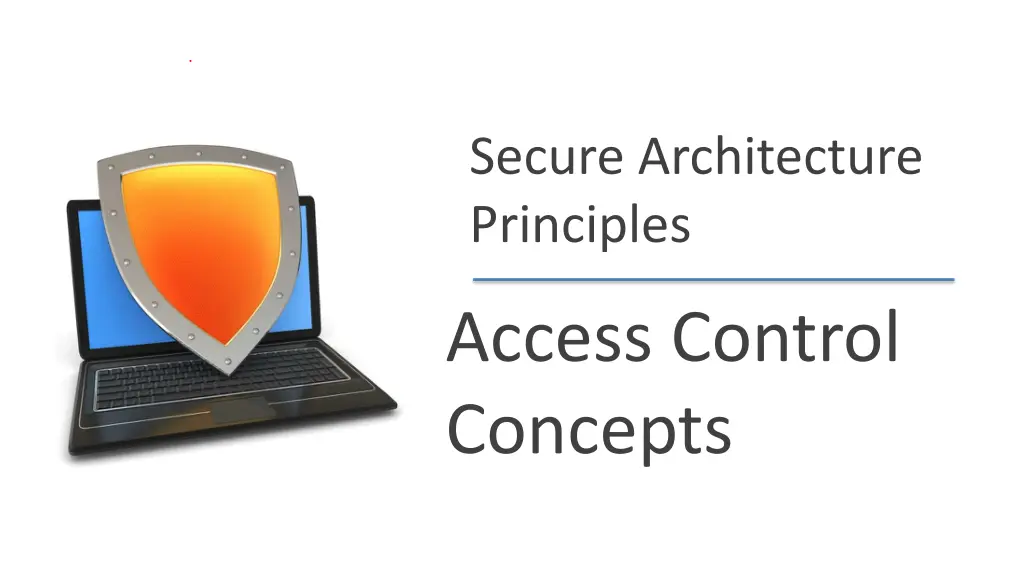 secure architecture principles 1