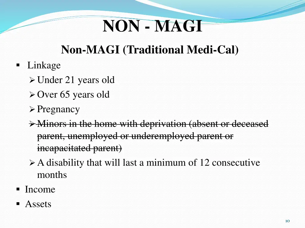 non magi