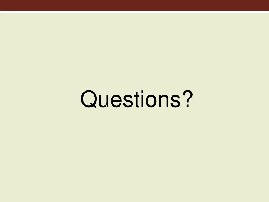 questions