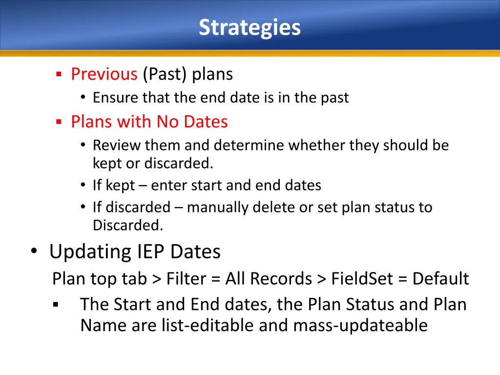 strategies 1
