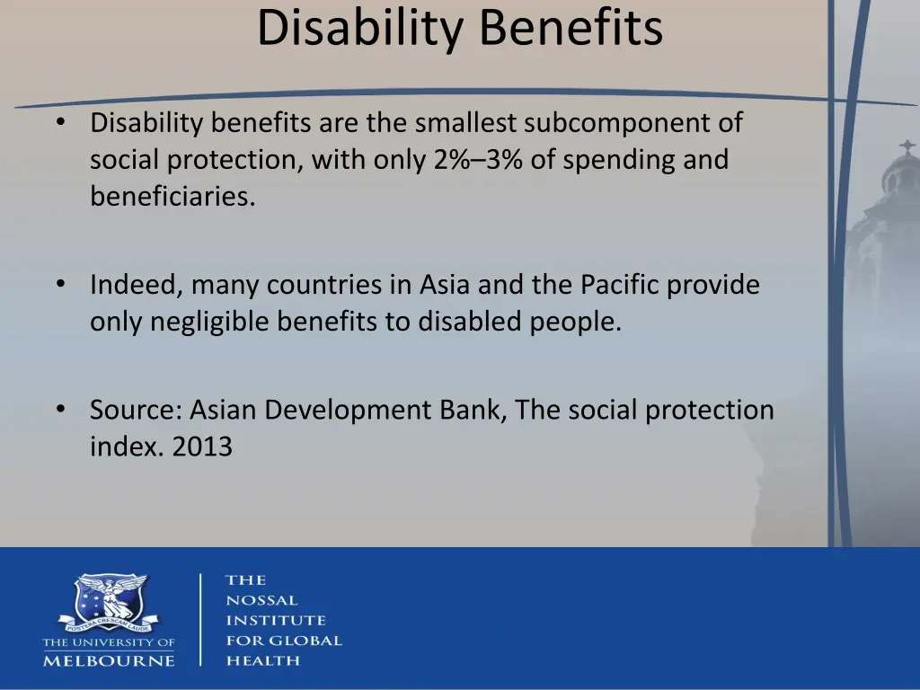 disability benefits