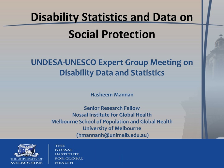 disability statistics and data on social