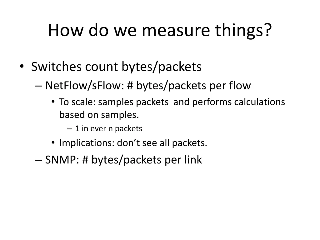 how do we measure things