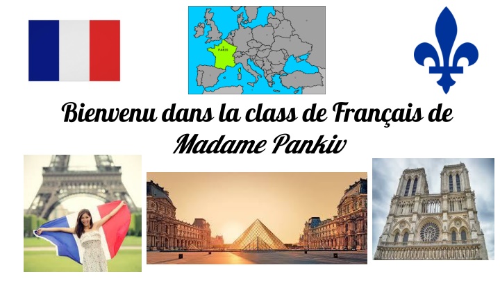 bienvenu dans la class de fran ais de madame