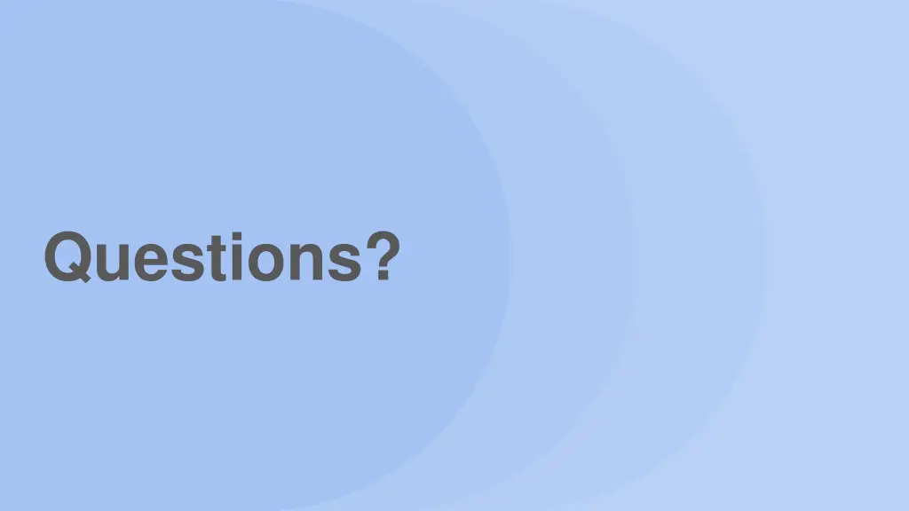 questions