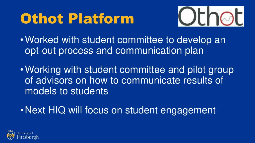 othot platform 1