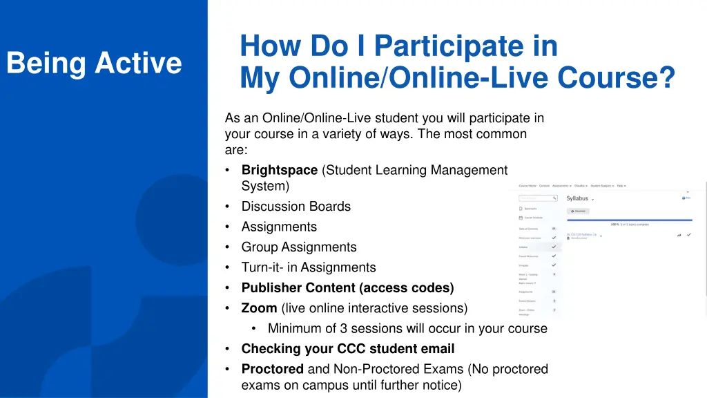 how do i participate in my online online live