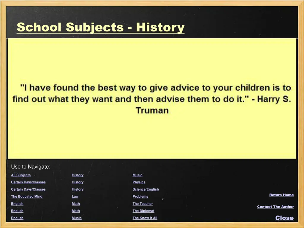 school subjects history 2