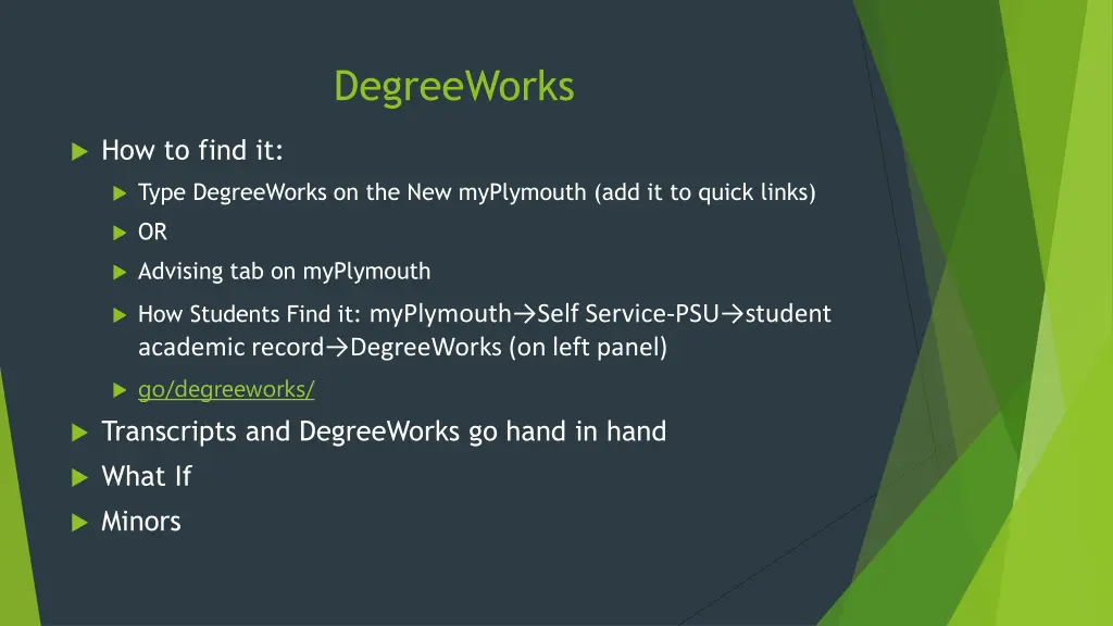 degreeworks