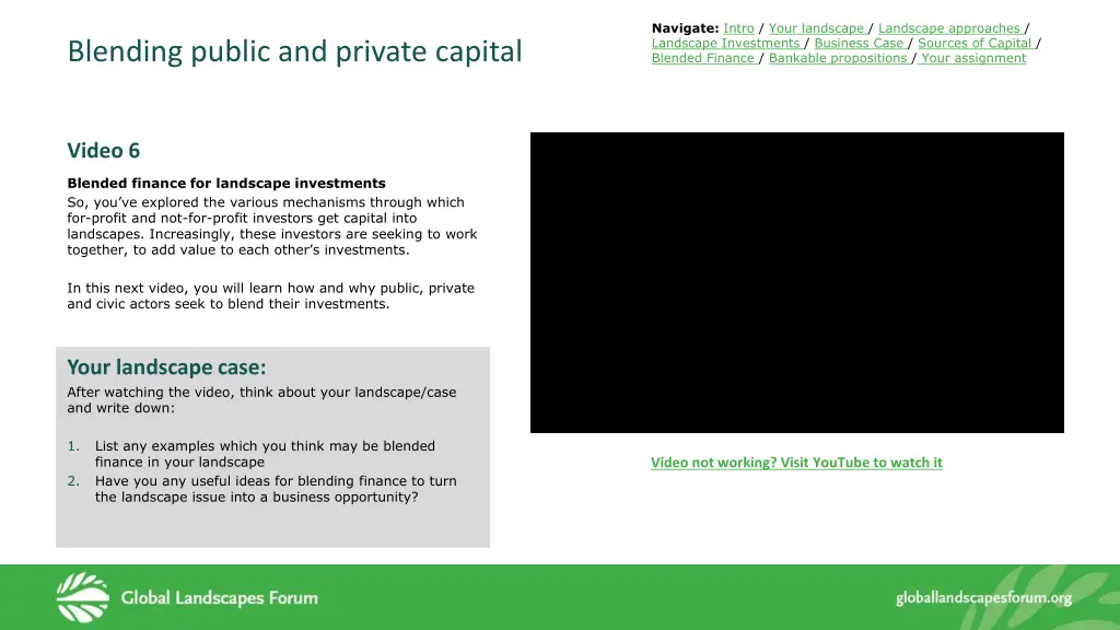 navigate intro your landscape landscape 10