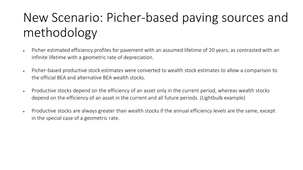 new scenario picher based paving sources