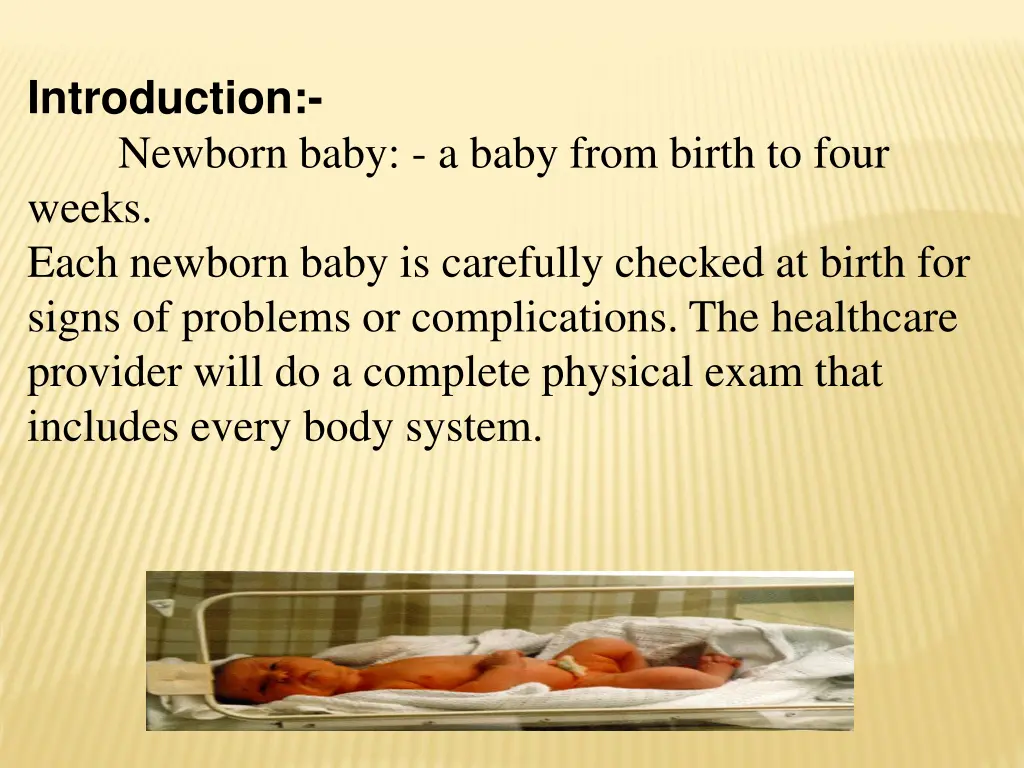 introduction newborn baby a baby from birth