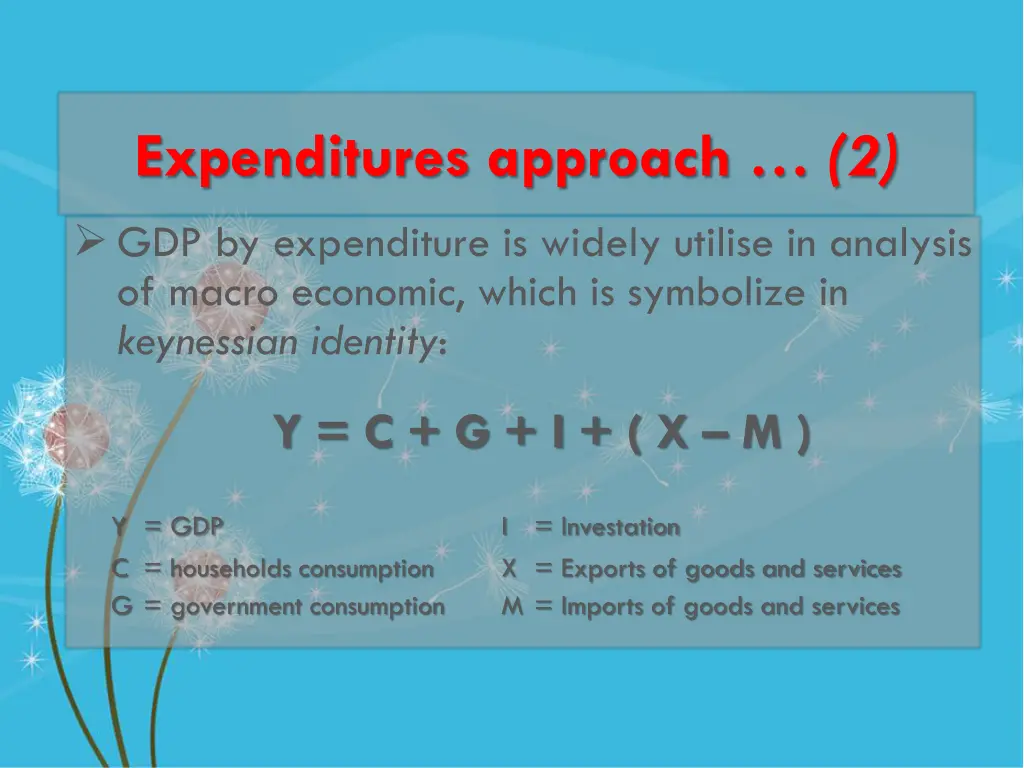 expenditures approach 2